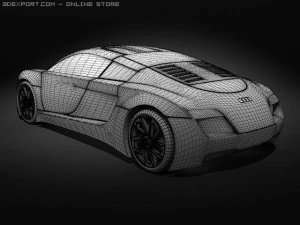 audi rsq evolution 3D Model