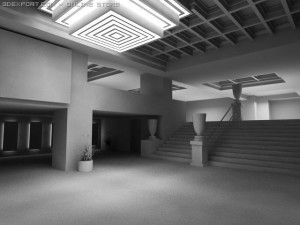 entrance hall Modelo 3D