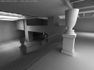 entrance hall 3D Model