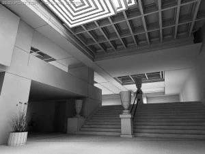 entrance hall 3D Model