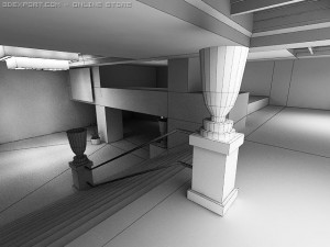 entrance hall Modelo 3D