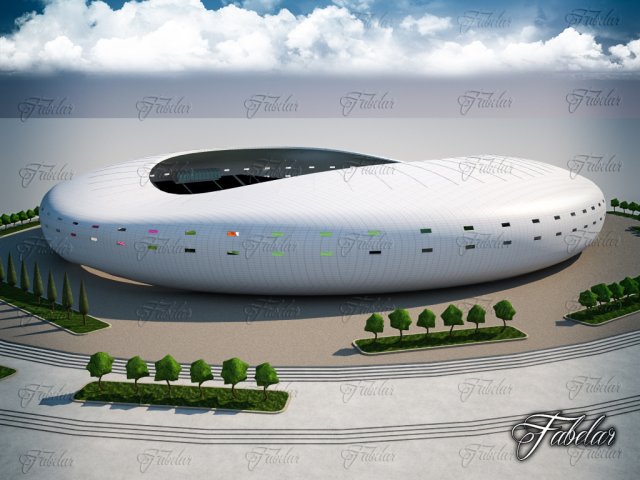 stadium 05 Modelo 3D .c4d .max .obj .3ds .fbx .stl .blend 