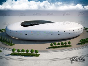 stadium 05 3D Model