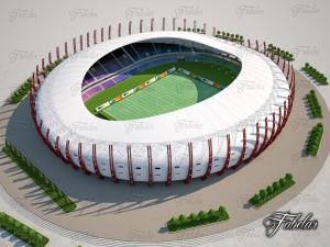 stadium 04 3D Model