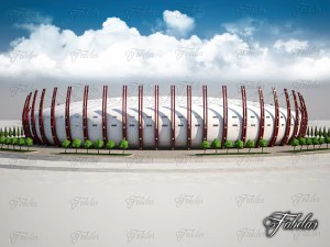 stadium 04 3D Model