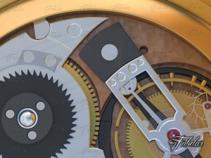 watch mechanism 17 Modelo 3D