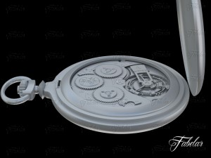 watch mechanism 17 no textures 3D-Modell