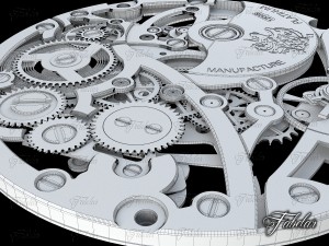 watch mechanisms coll 7 3D Model