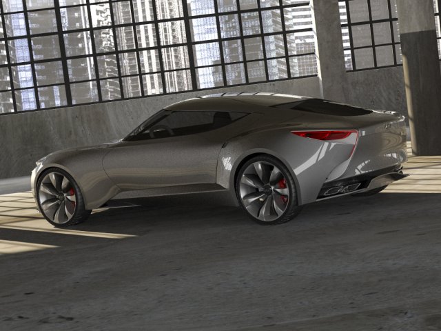 hyundai hnd-9 garage Model 3D .c4d .max .obj .3ds .fbx .stl .blend 