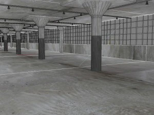 hyundai hnd-9 garage 3D Model