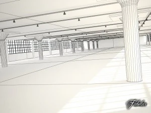 hyundai hnd-9 garage 3D Model