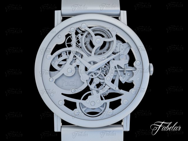 watch mechanism 19 3D मॉडल .c4d .max .obj .3ds .fbx .stl .blend 