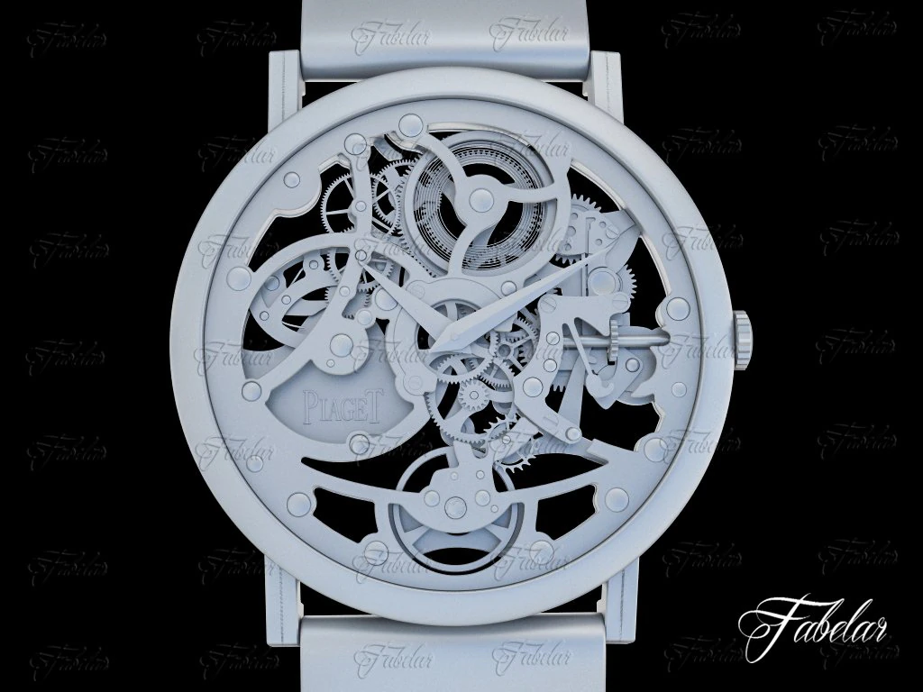 watch mechanism 19 3D Model .c4d .max .obj .3ds .fbx .stl .blend 