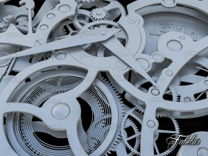 watch mechanism 19 3D Model