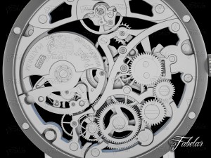 watch mechanism 19 3D मॉडल