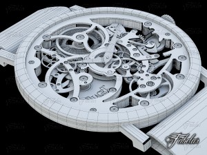 watch mechanism 19 3D मॉडल