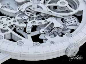 watch mechanism 19 3D Model