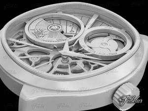 watch mechanism 20 no textures Modelo 3D