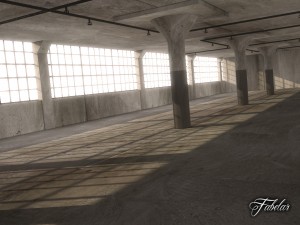 volkswagen design vision gti garage 3D Модель