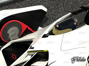 chevrolette chaparral 2x vision gt environment 3D Model