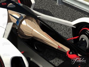 chevrolette chaparral 2x vision gt environment Model 3D