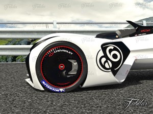 chevrolette chaparral 2x vision gt environment Model 3D