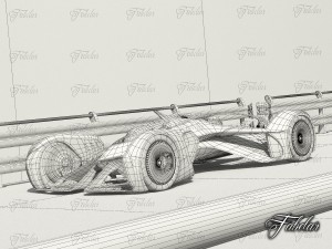 chevrolette chaparral 2x vision gt environment Model 3D