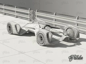 chevrolette chaparral 2x vision gt environment 3D Model