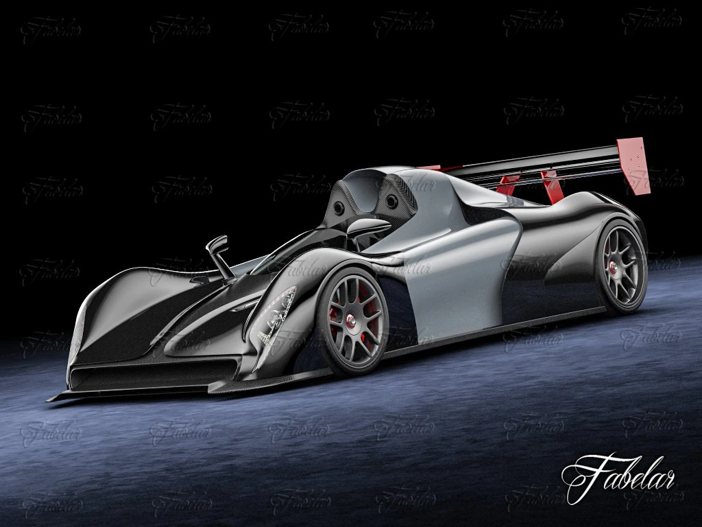 concept car 01 3D Model .c4d .max .obj .3ds .fbx .stl .blend 