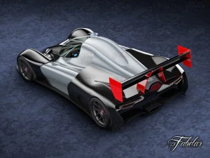 concept car 01 3D Model