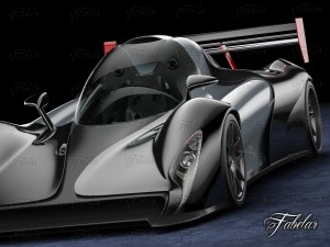 concept car 01 3D मॉडल