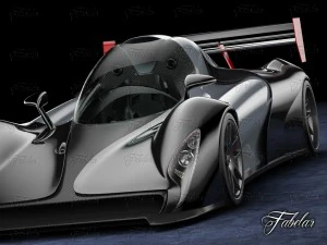 concept car 01 3D Model