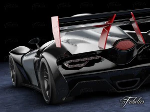 concept car 01 3D Model