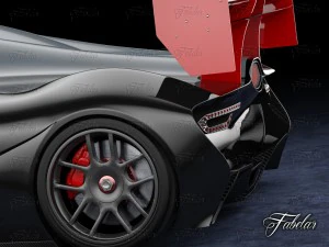 concept car 01 3D Model