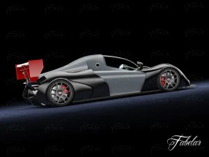 concept car 01 3D Model