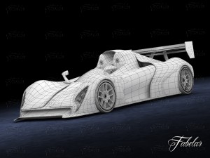 concept car 01 3D मॉडल