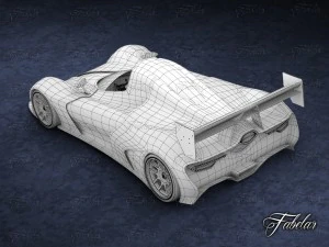 concept car 01 3D Model
