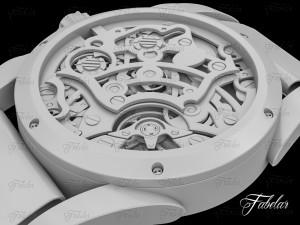 watch 25 no textures 3D Model