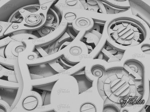 watch 25 no textures 3D Model