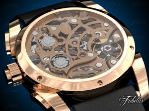watch mechanism 25 Modelo 3D