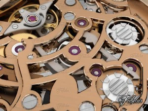 watch mechanism 25 3D Model