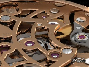 watch mechanism 25 3D Model