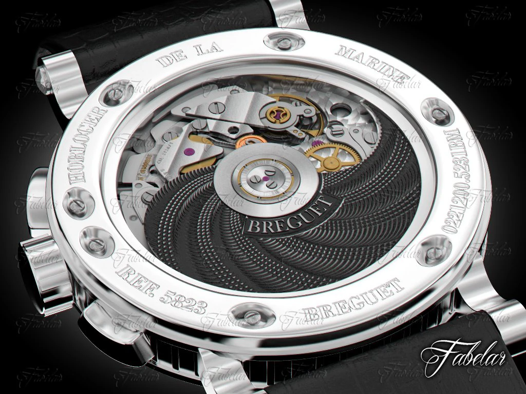 watch mechanism 26 3D Model .c4d .max .obj .3ds .fbx .stl .blend 