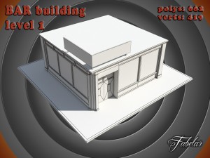 bar all 10 levels Modèle 3D