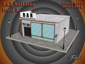 bar all 10 levels Modèle 3D
