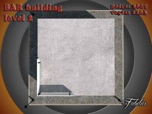bar all 10 levels Modèle 3D