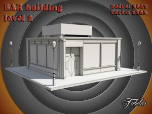 bar all 10 levels Modèle 3D
