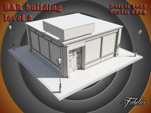 bar all 10 levels Modèle 3D
