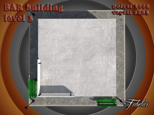 bar all 10 levels Modèle 3D