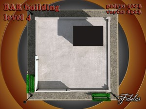 bar all 10 levels Modèle 3D